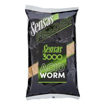 Sensas Feeder 3000 Acid Worm 1 kg jaukas