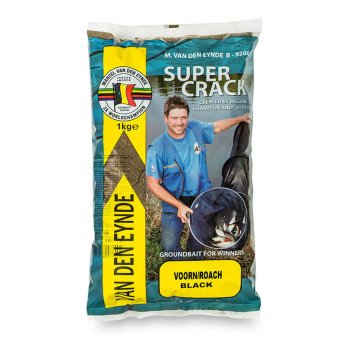 VDE SuperCrack Roach Black 1kg – jaukas kuojoms ežeruose ir upėse