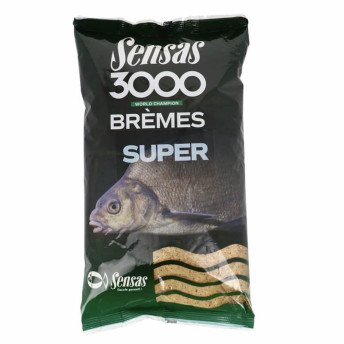 Sensas 3000 Super Bremes 1 kg – jaukas stambiems karšiams