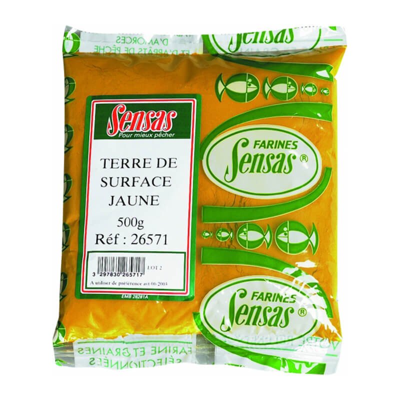 Jauko priedas Sensas Surface Leam Yellow 500 g Jauko priedas Sensas Surface Leam Yellow 500 g