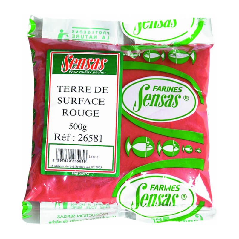Jauko priedas Sensas Surface Leam Red 500 g Jauko priedas Sensas Surface Leam Red 500 g