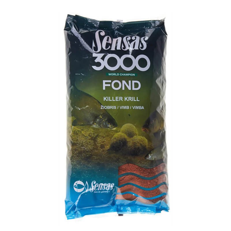 Jaukas Sensas 3000 Killer Krill Žiobris 1 kg Jaukas Sensas 3000 Killer Krill Žiobris 1 kg