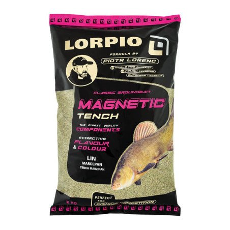 Lorpio Magnetic Tench Marcepan 2 kg – jaukas lynų žūklei