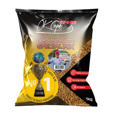 Jaukas OK Cope Sport Vanille Special Black 1 kg