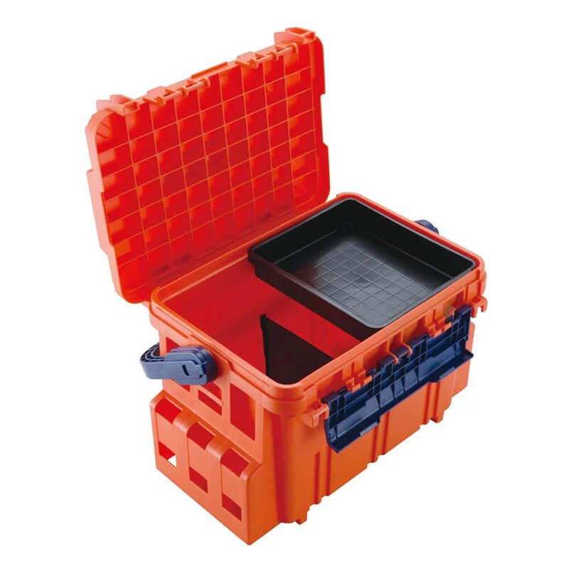 Meiho Bucket Mouth Orange BM-5000 žvejybinė dėžė