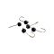 Volframinės avižėlės Nano Jig Matt Black Nr. 14 – 5 vnt.